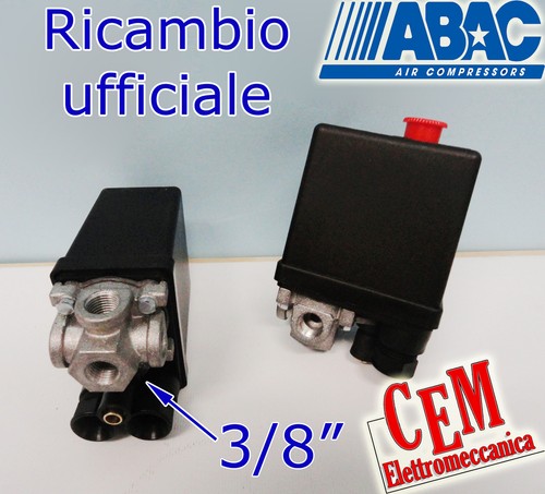 Pressostato vie abac attacco - pressostato,